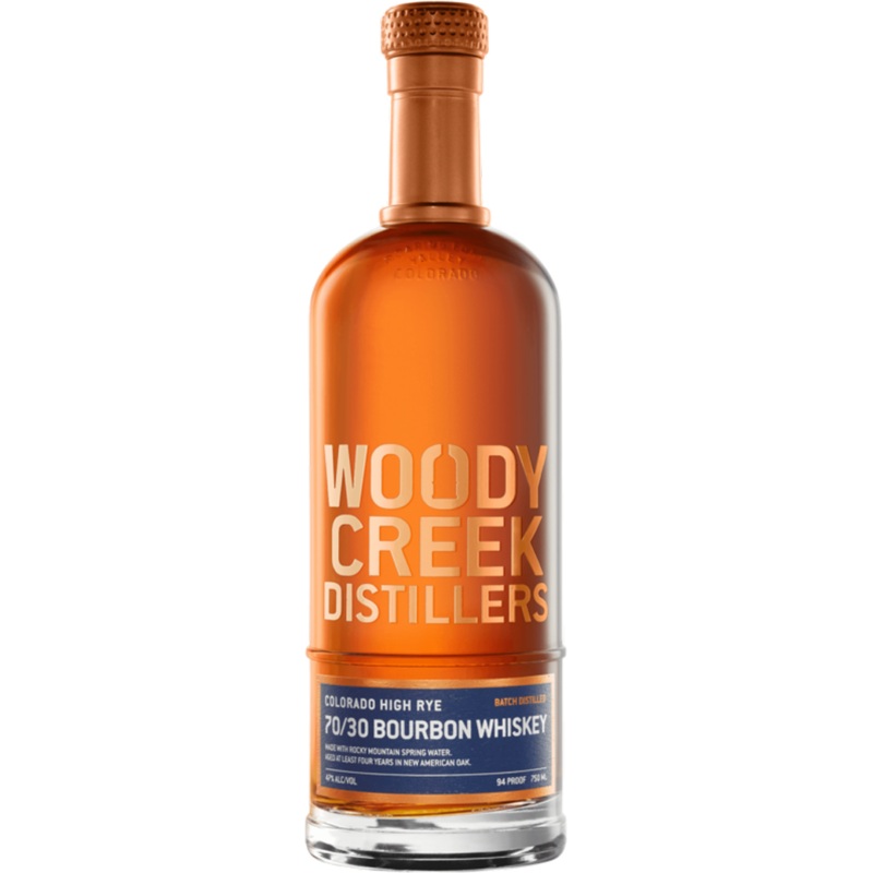 Woody Creek Distillers Colorado High Rye 70/30 Bourbon Whiskey 85