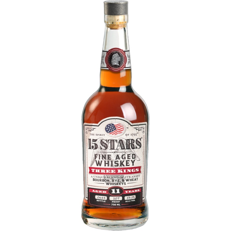 15 Stars Three Kings Whiskey 207