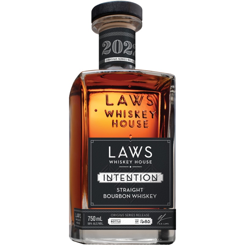 A.D. Laws ‘Intention’ Straight Bourbon Whiskey 32