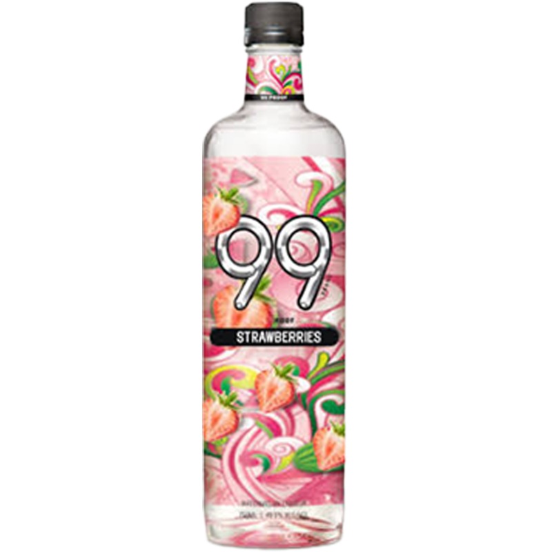 99 Brand Strawberries Liqueur (100mL) 233
