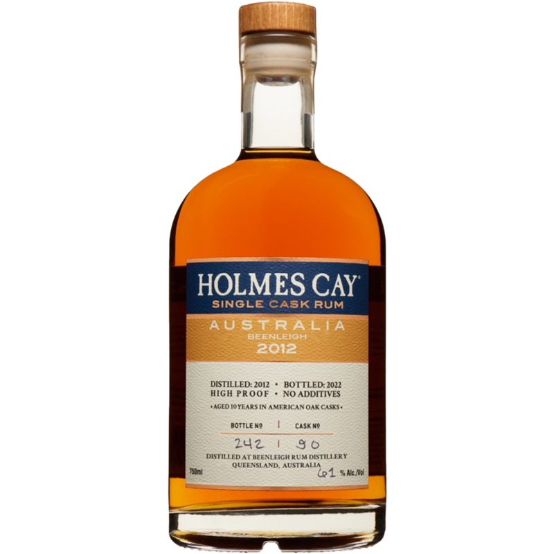 2012 Beenleigh 10 Year Old Holmes Cay Vintage Rum (700mL) 98