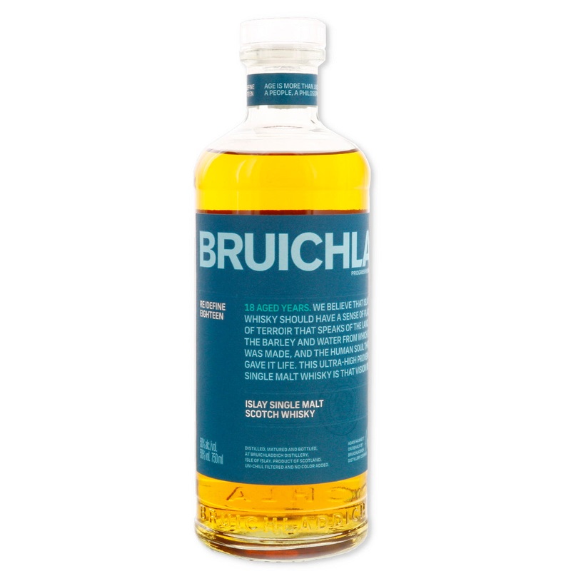 Bruichladdich 18 year old Islay Single Malt Scotch Whisky