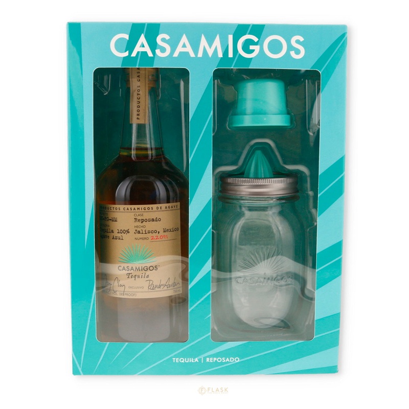 Casamigos Tequila  Reposado 750ml with Mason Jar