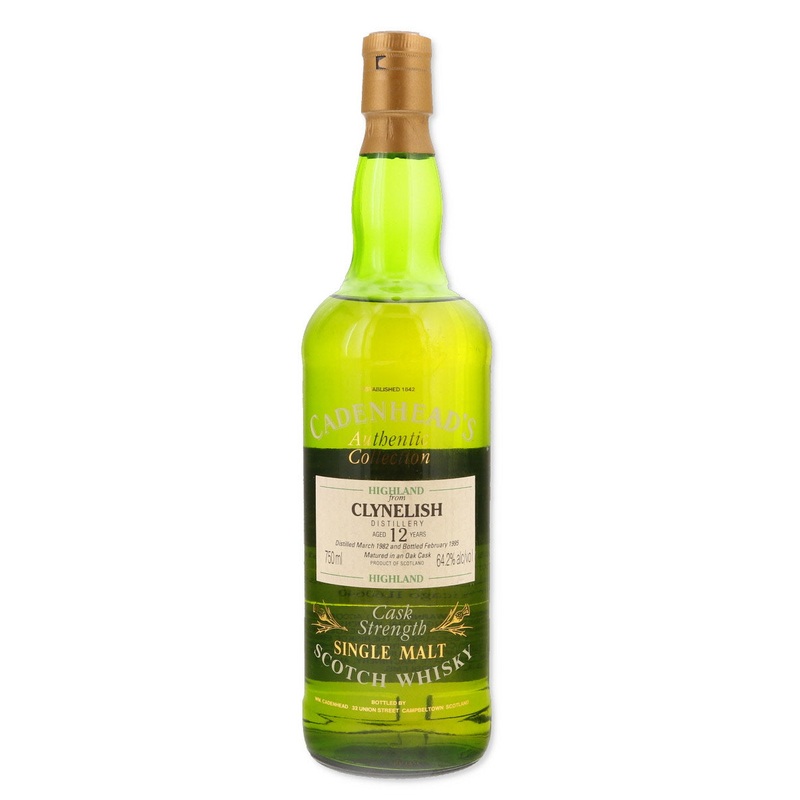 Clynelish Cadenhead’s Cask Strength 1982 12 Year Old Single Malt 64.2%