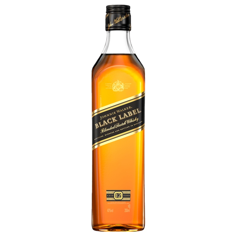 Johnnie Walker Black 200ml “Half Pint”