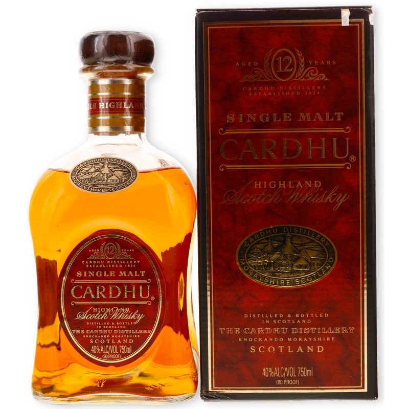 Cardhu 12 Year Old Single Malt Old Release Schieffelin & Somerset