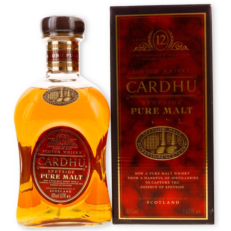 Cardhu Pure Malt 12 Year Old 1 Liter [Old Release]