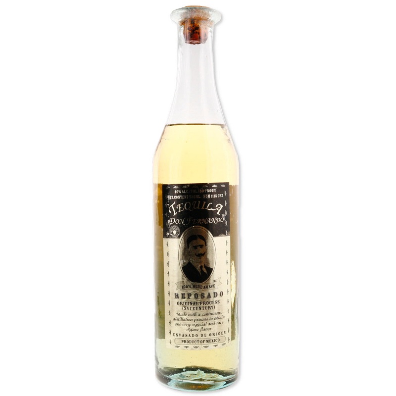Don Fernando Reposado First Release IPN Import NOM 1115 Handblown Tequila