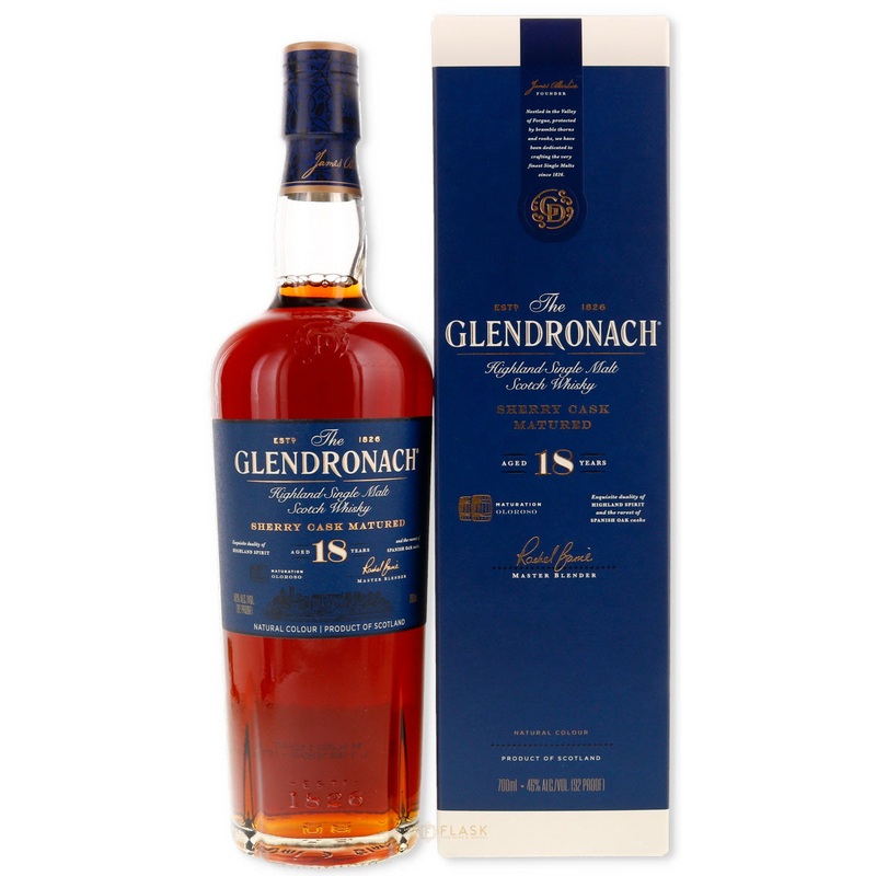 Glendronach 18 Year Old Sherry Cask Scotch Whisky