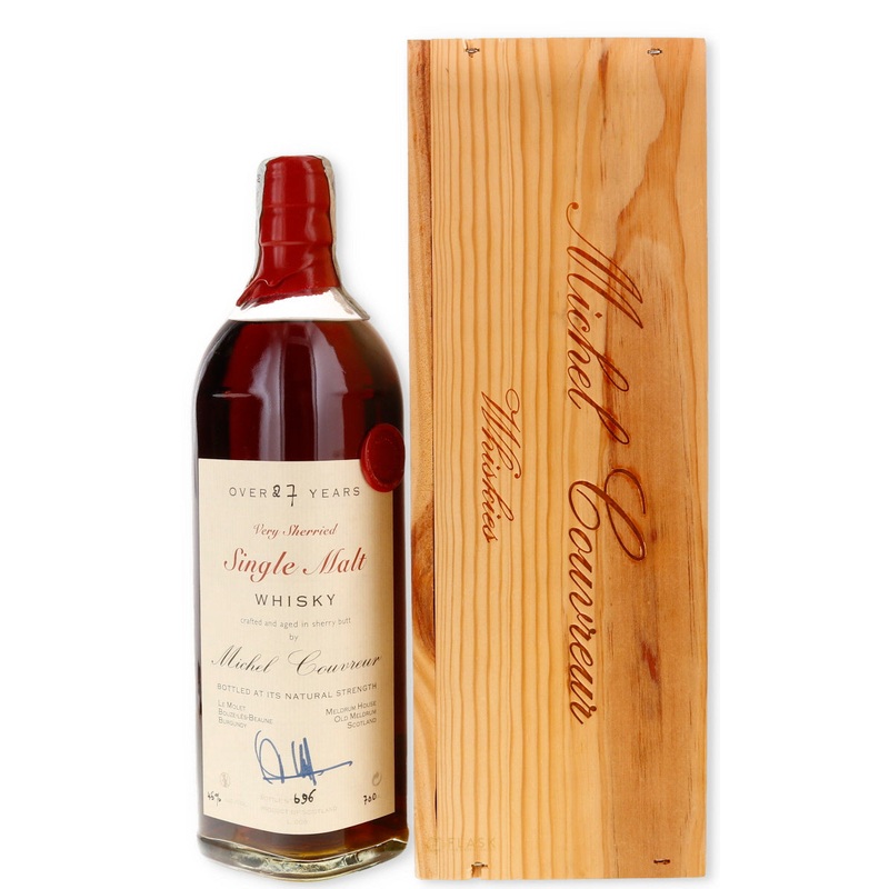 Michel Couvreur Very Sherried Over 27 Years Single Malt Whisky L009 45% 700ml