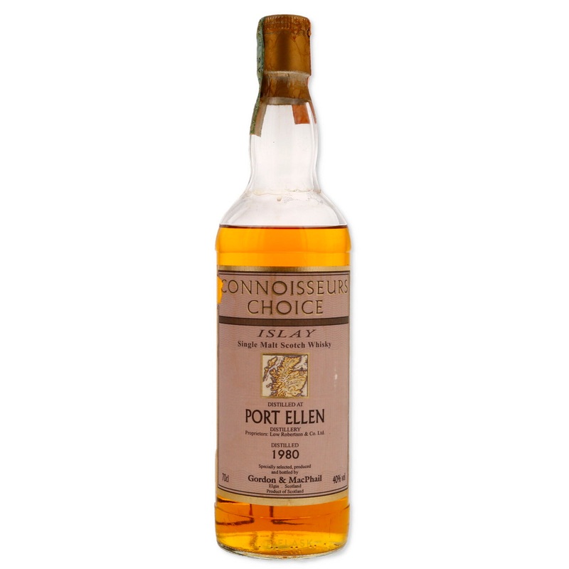 Port Ellen 1980 Gordon and MacPhail Connoisseurs Choice Islay Single Malt [Mid-Shoulder]