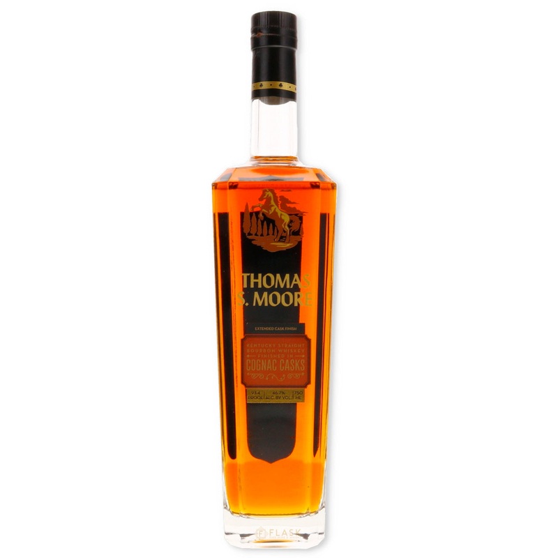 Thomas S. Moore Bourbon Cognac Cask 93.4 proof
