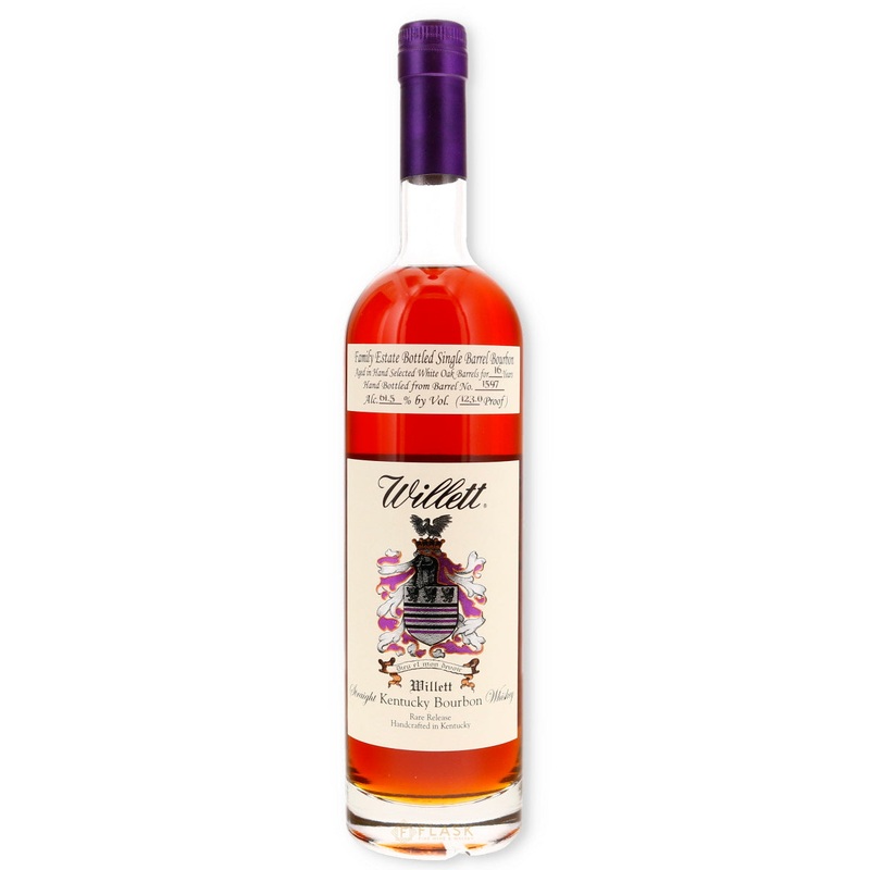 Willett Family Estate 16 Year Old Bourbon Single Barrel #1597 123 proof