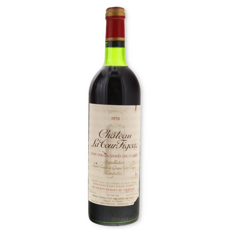 1978 Chateau La Tour Figeac Saint Emillon Grand Cru Classe