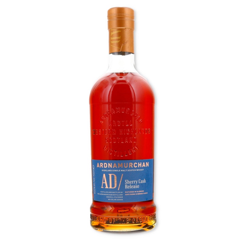 Ardnamurchan AD/ Sherry Cask Release Highland Single Malt Scotch 700ml