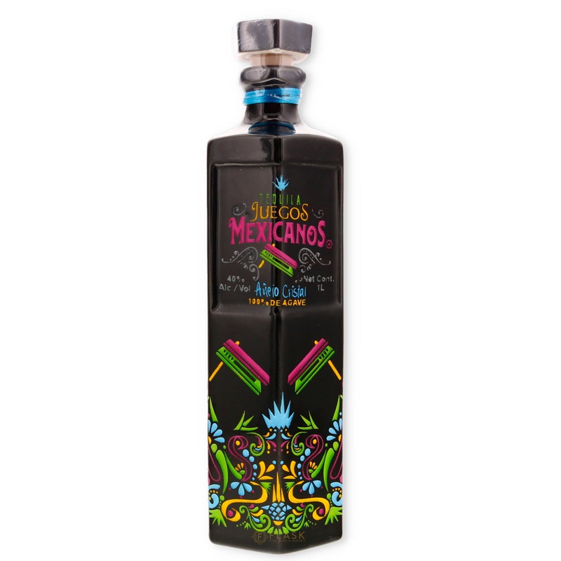 Tequila Juegos Mexicanos Anejo Cristal 750ml