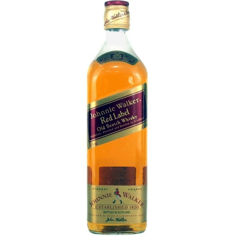 Johnnie Walker Red Label Old 1 Liter Early 1990s