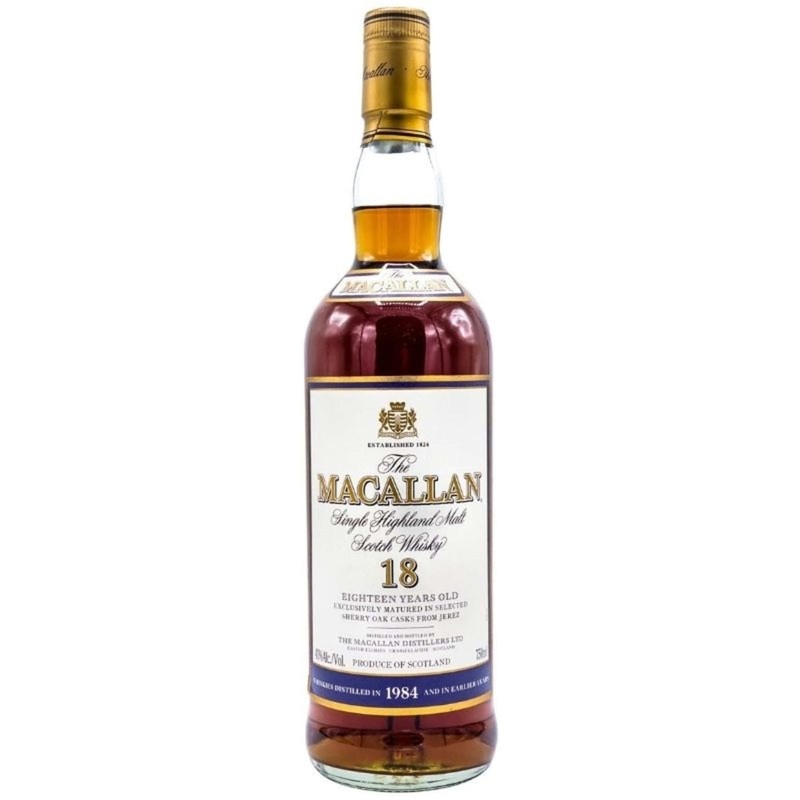 Macallan 18 Year Sherry Oak 1984