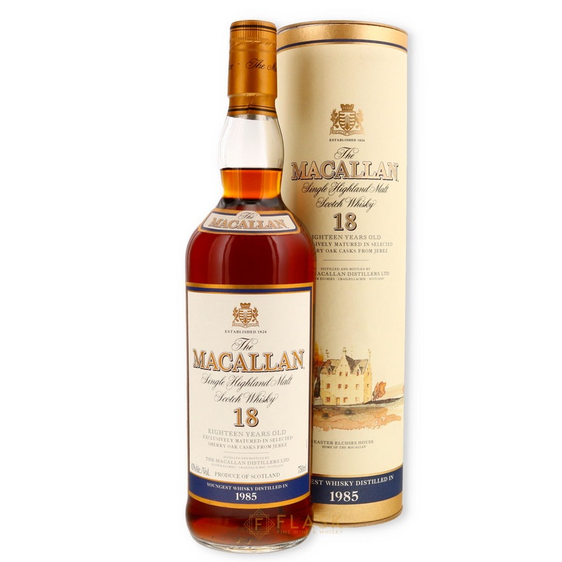 Macallan 18 Year Sherry Oak 1985 [Original Tube]