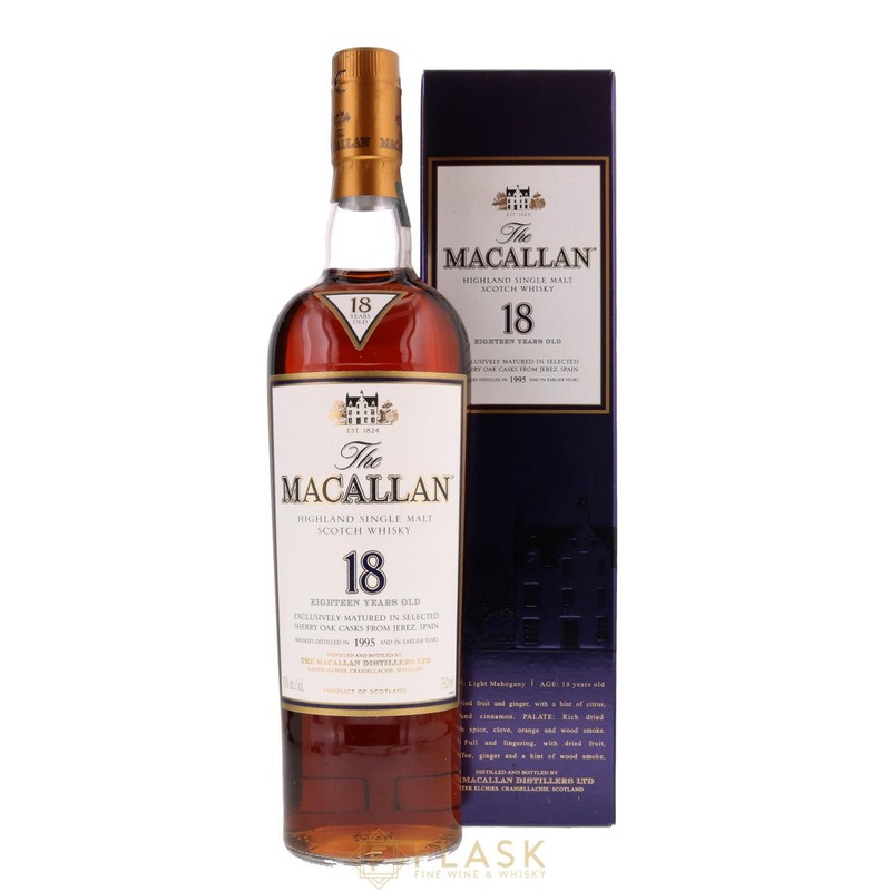 Macallan 18 Year Old Single Malt 1995