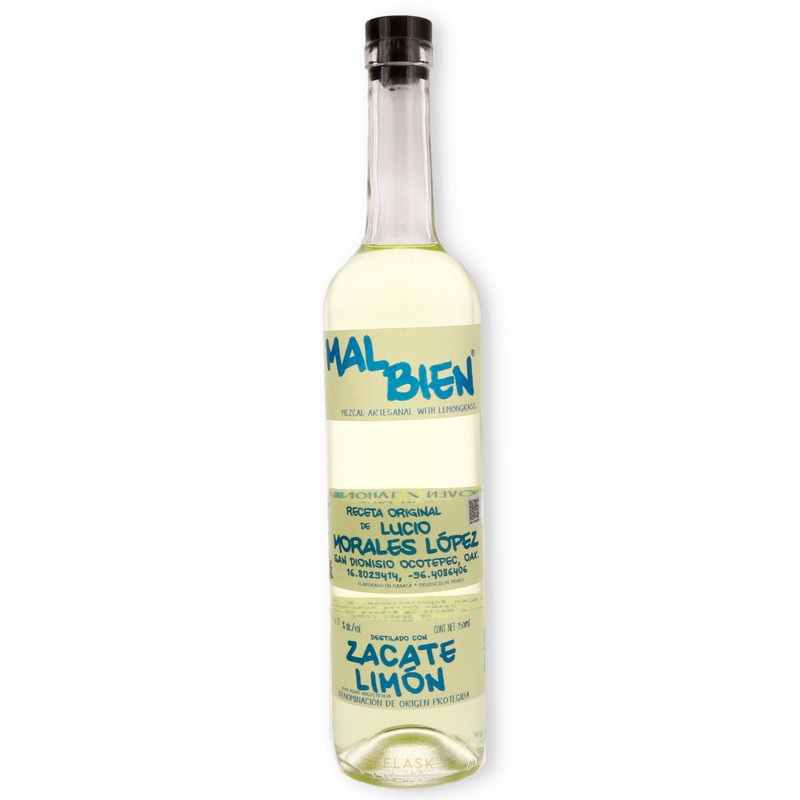 Mal Bien Mezcal Zacate Limon de Lucio Morales Lopez 750ml