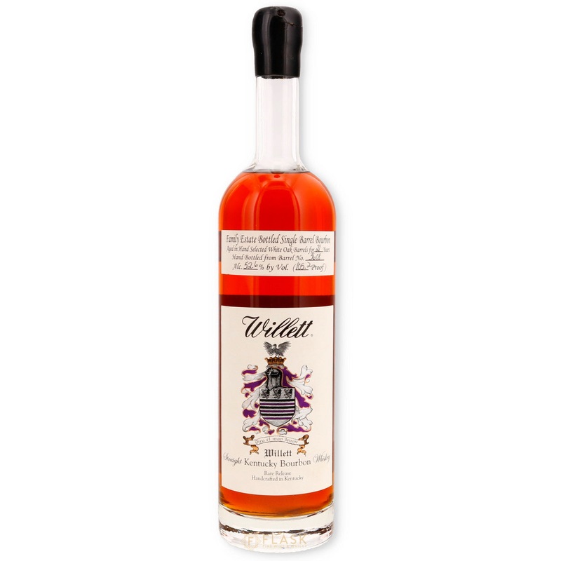 Willett Family Estate 21 Year Old Bourbon Barrel 3608 Old Embalmer / Heaven Hill Black Wax