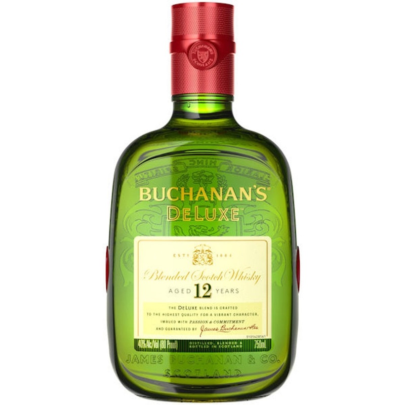 Buchanans Deluxe 12 Year Old Blended Scotch Whisky 750ml [On Sale]
