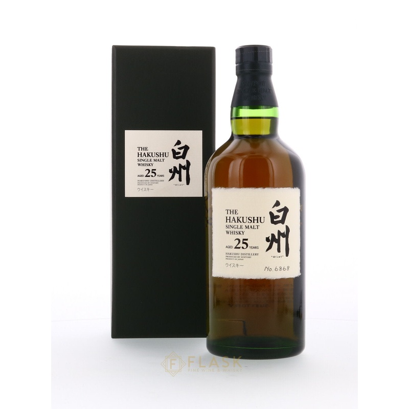Hakushu 25 Year Old Japanese Whisky