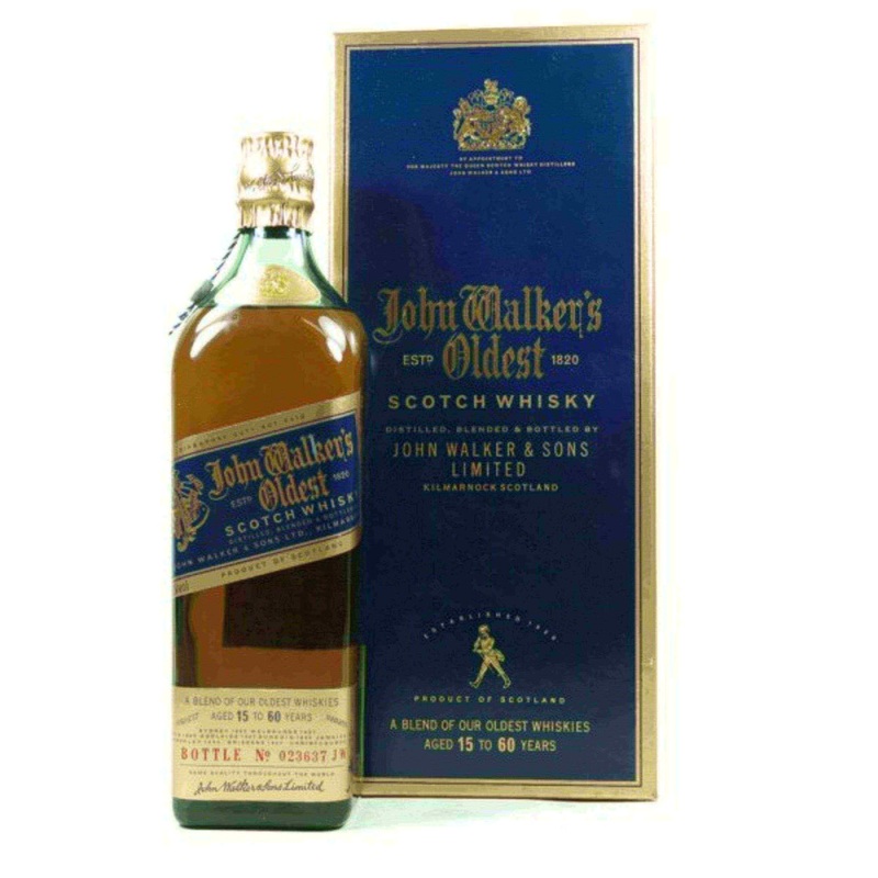 Johnnie Walker Oldest 15-60 year old