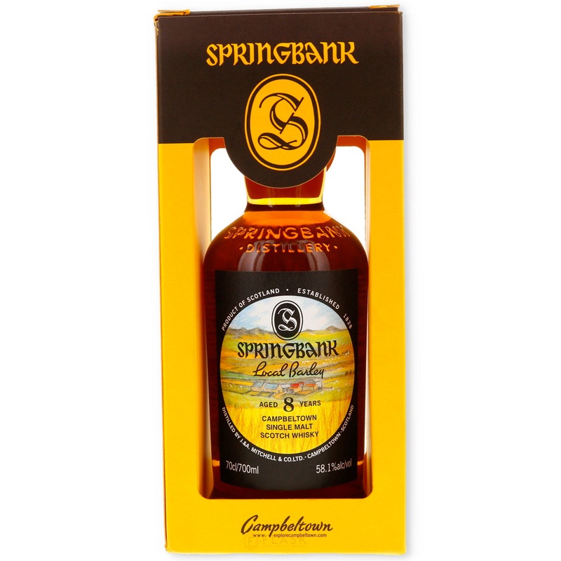 Springbank 2016 Local Barley 8 year old Single Malt 116.2 proof