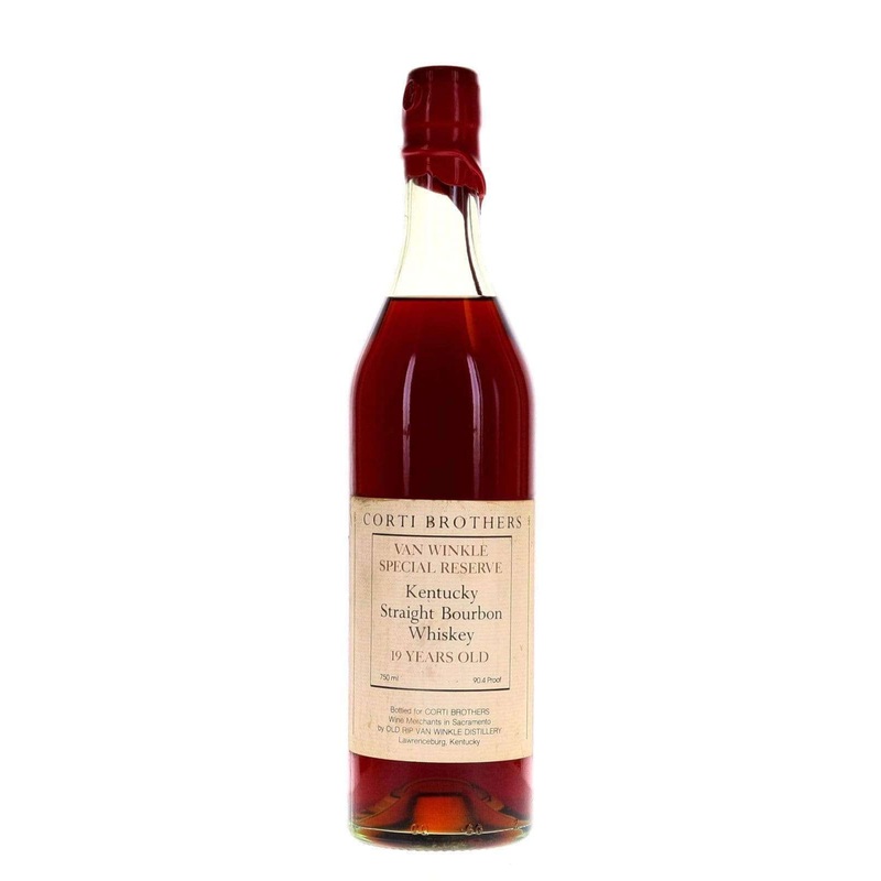 Van Winkle Special Reserve Corti Brothers 19 Year Old Red Wax