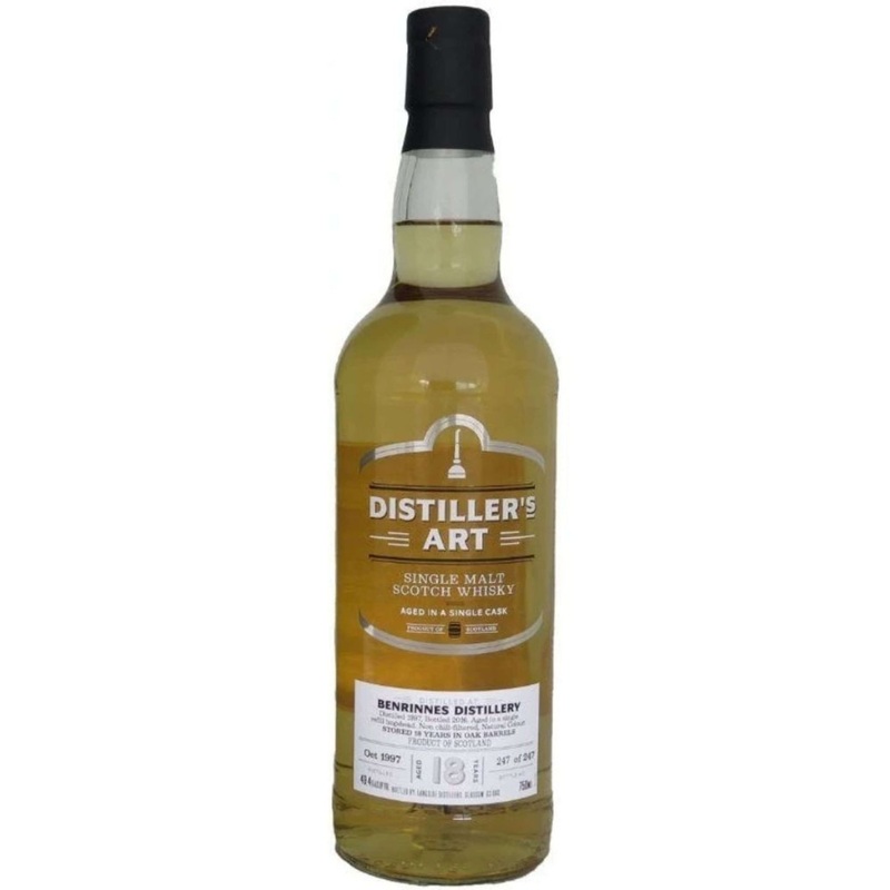 Distillers Art Benrinnes 18yr Single Malt Scotch Whisky