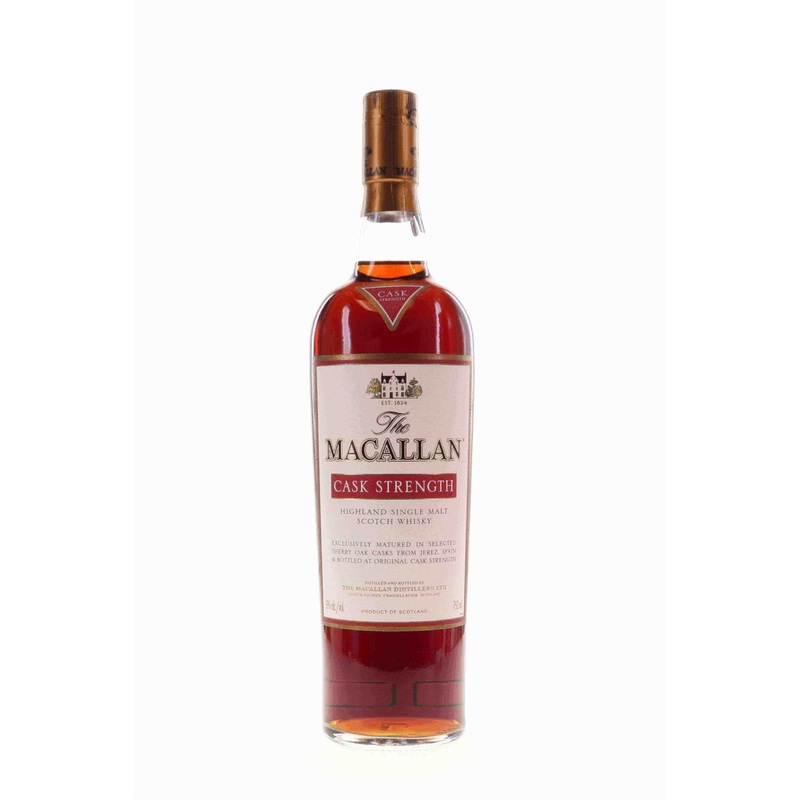 Macallan Cask Strength Single Malt