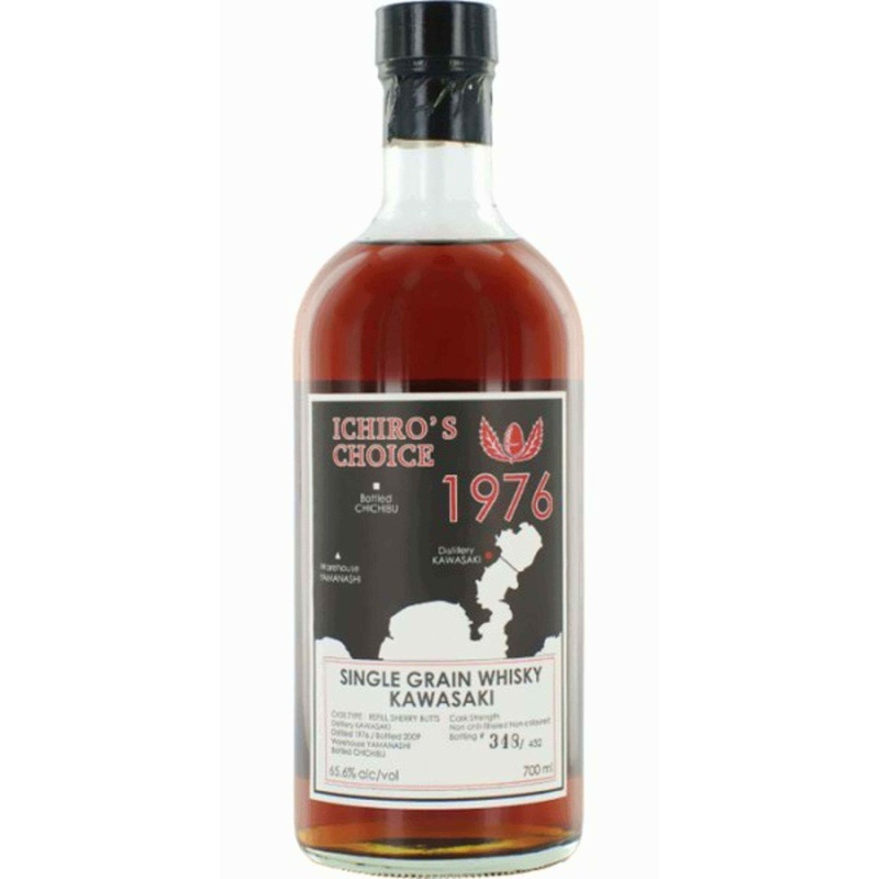 Kawasaki 1976 Ichiros Choice Single Grain Japanese Whisky