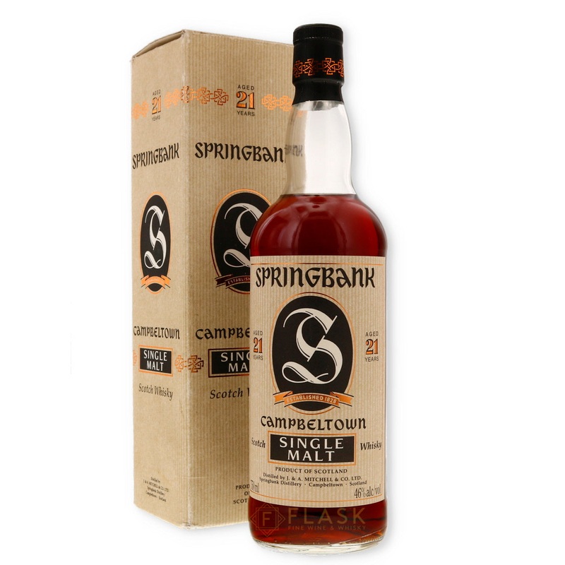 Springbank 21 Year Old Dark 2000s Release 750ml