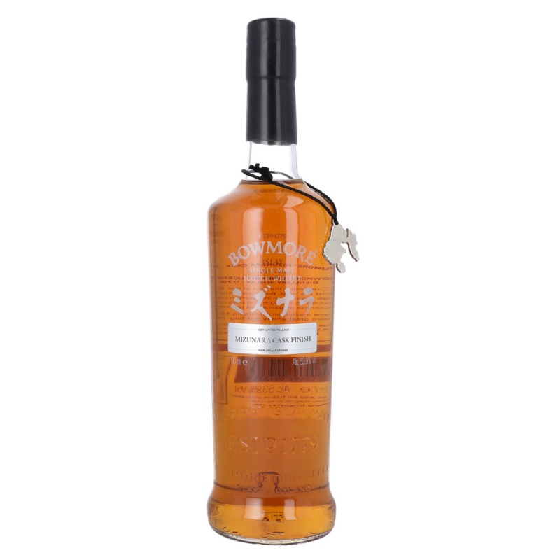 Bowmore Mizunara Cask Finish Single Malt Scotch Whisky, Islay