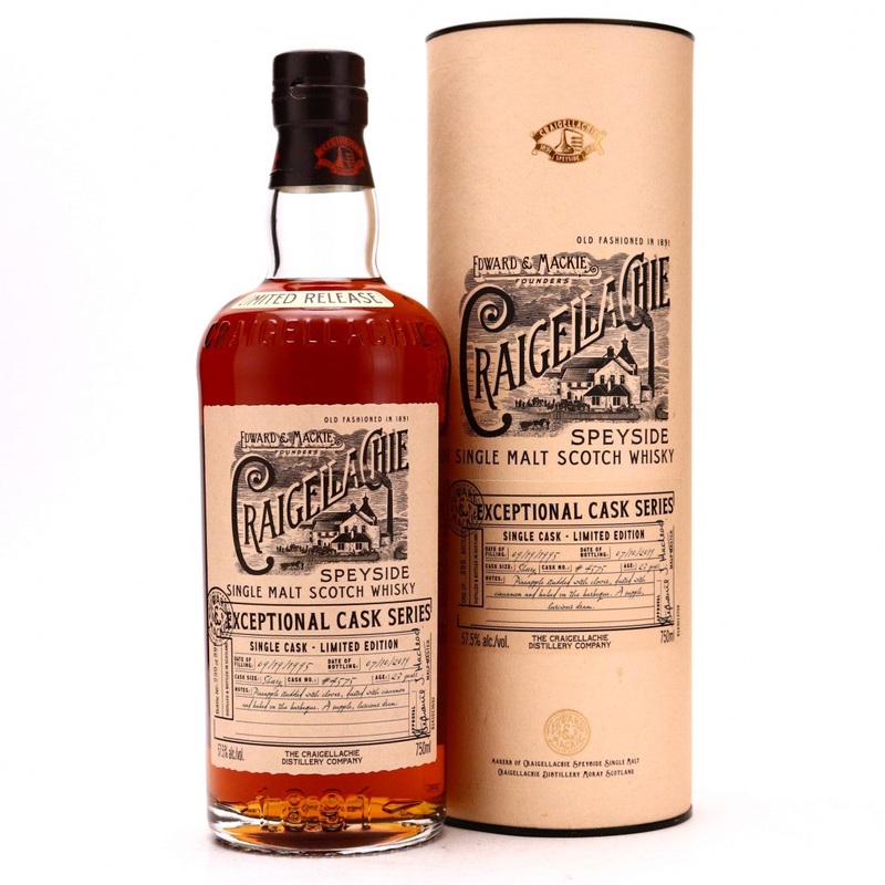 Craigellachie Exceptional Cask Series 23 Year Old #4575 115 Proof