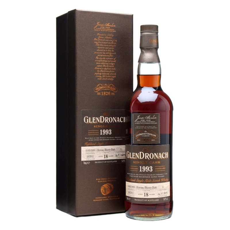 Glendronach Batch 5 1993 18 Year Old Single Cask #1