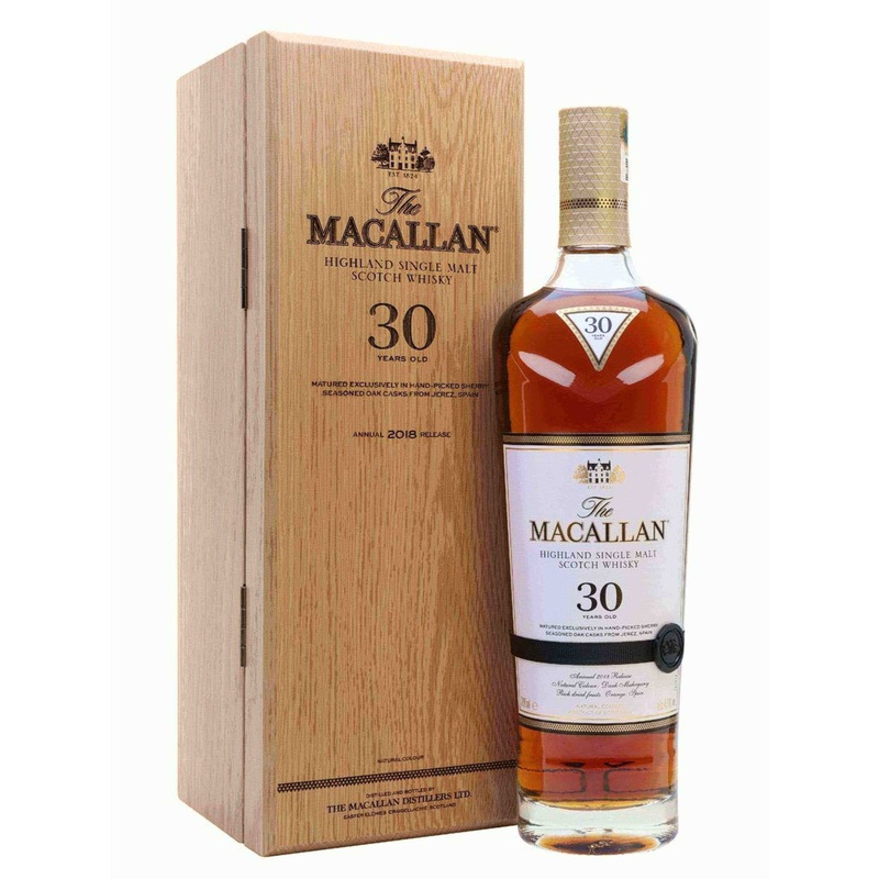 Macallan 30 Year Old Sherry Cask 2018 Release