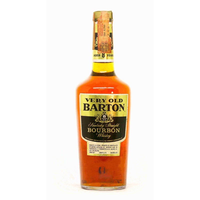 Very Old Barton 8 Year Old Kentucky Straight Bourbon 1970s