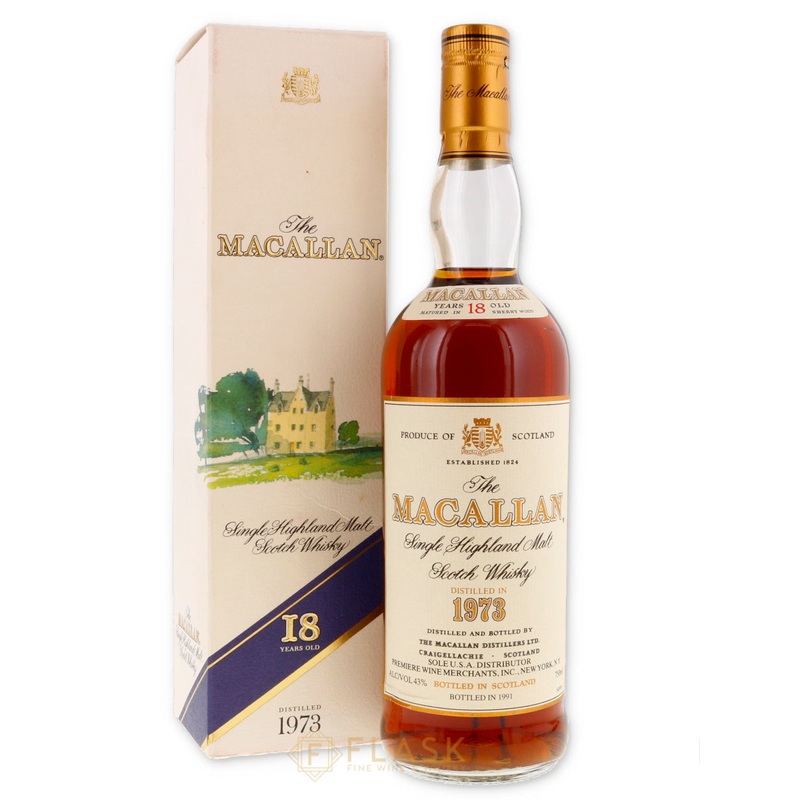 Macallan 18 Year Old Single Malt 1973