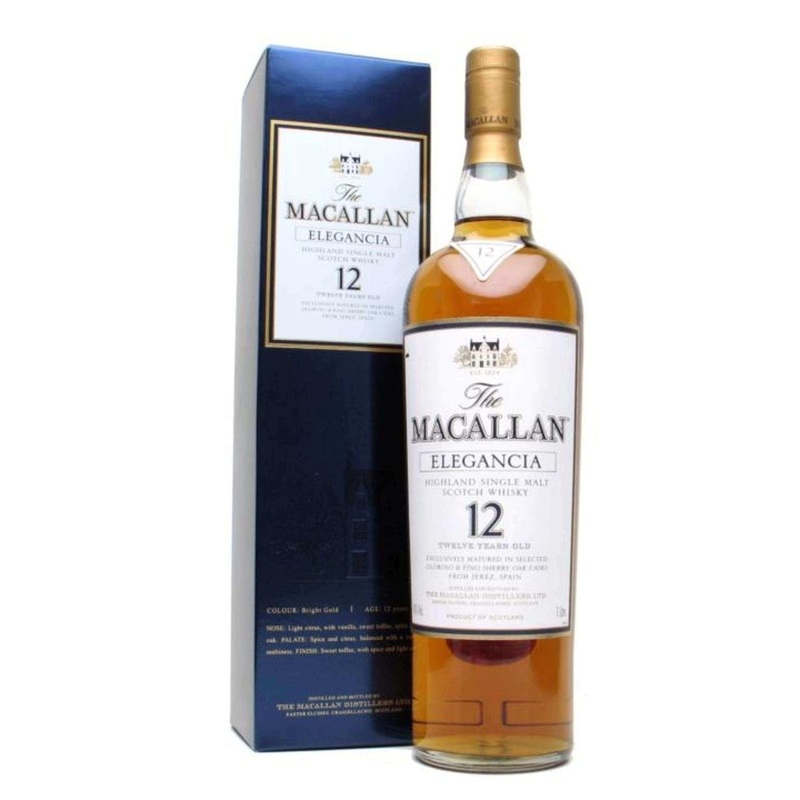 Macallan Elegancia 12 Year Old 1 Liter