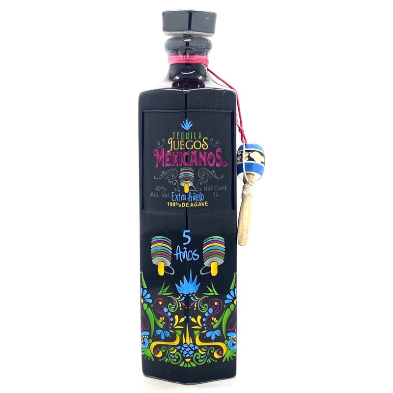 Tequila Juegos Mexicanos Extra Anejo 1 Liter