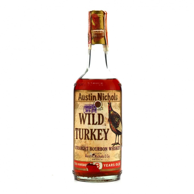 Wild Turkey 8 Year 101 Proof Beyond Duplication  New York 4/5qt, c.1968 bottled