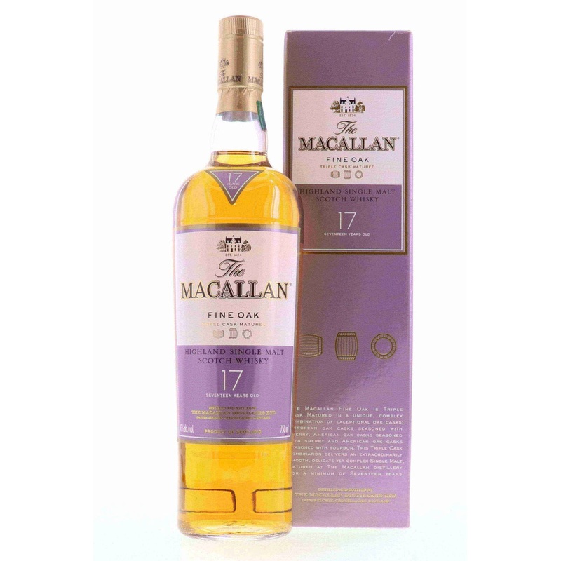 Macallan Fine Oak 17 Year Old