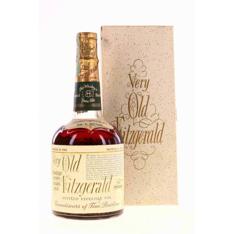 Very Old Fitzgerald 1962 Bottled in Bond 8 Year Old Bourbon 100 Proof / Stitzel-Weller