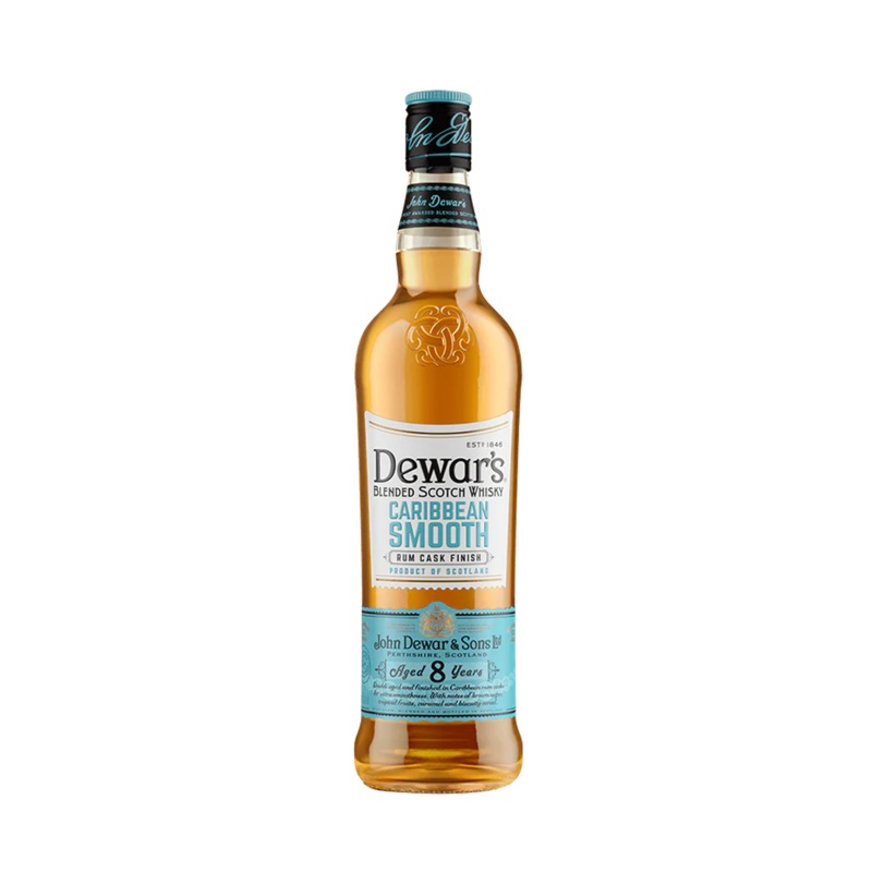 Dewars Blended Scotch 8 year Caribbean Rum Cask Finish
