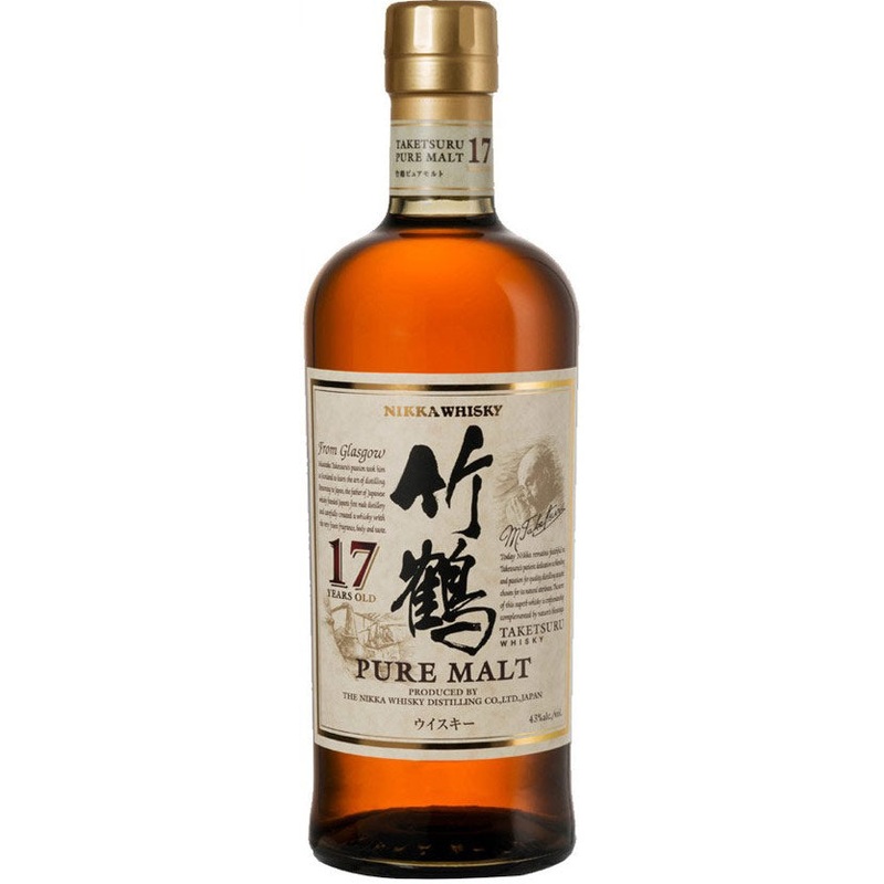 Nikka Taketsuru Pure Malt 17 Year Old Japanese Whisky