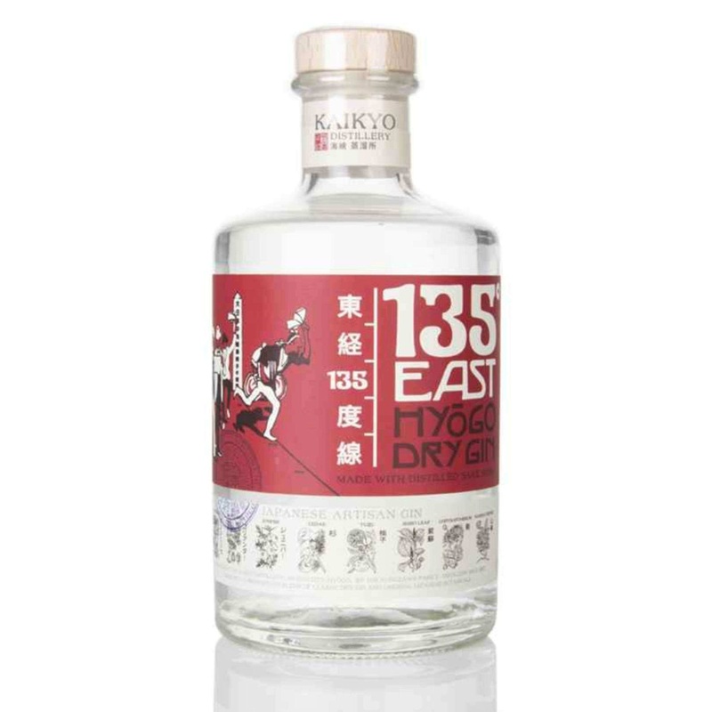 135 East Hyogo Japanese Dry Gin 750ml
