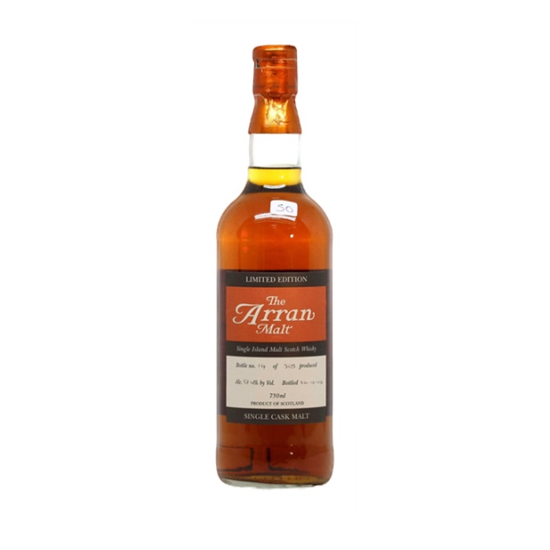 Arran Malt 2002 Limited Edition Single Cask Single Island Malt Scotch Whisky 116.8 Proof